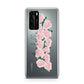 Personalised Name Pink Roses Huawei P40 Phone Case
