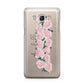 Personalised Name Pink Roses Samsung Galaxy J5 2016 Case