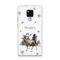Personalised Name Reindeer Huawei Mate 20X Phone Case