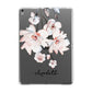 Personalised Name Roses Watercolour Apple iPad Grey Case