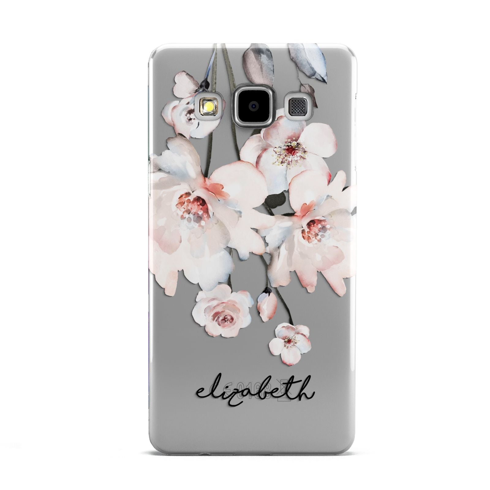 Personalised Name Roses Watercolour Samsung Galaxy A5 Case