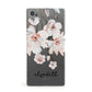Personalised Name Roses Watercolour Sony Xperia Case