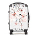 Personalised Name Roses Watercolour Suitcase