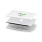 Personalised Name Shamrock Apple MacBook Case in Detail