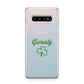 Personalised Name Shamrock Samsung Galaxy S10 Plus Case