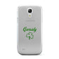 Personalised Name Shamrock Samsung Galaxy S4 Mini Case