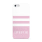 Personalised Name Striped Apple iPhone 5 Case
