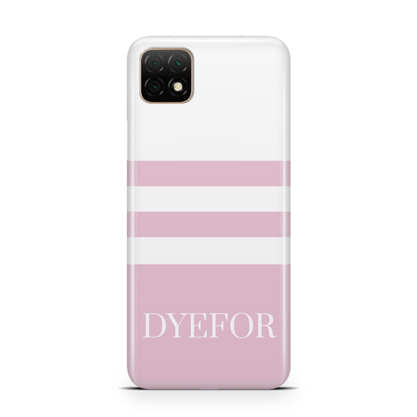 Personalised Name Striped Huawei Enjoy 20 Phone Case