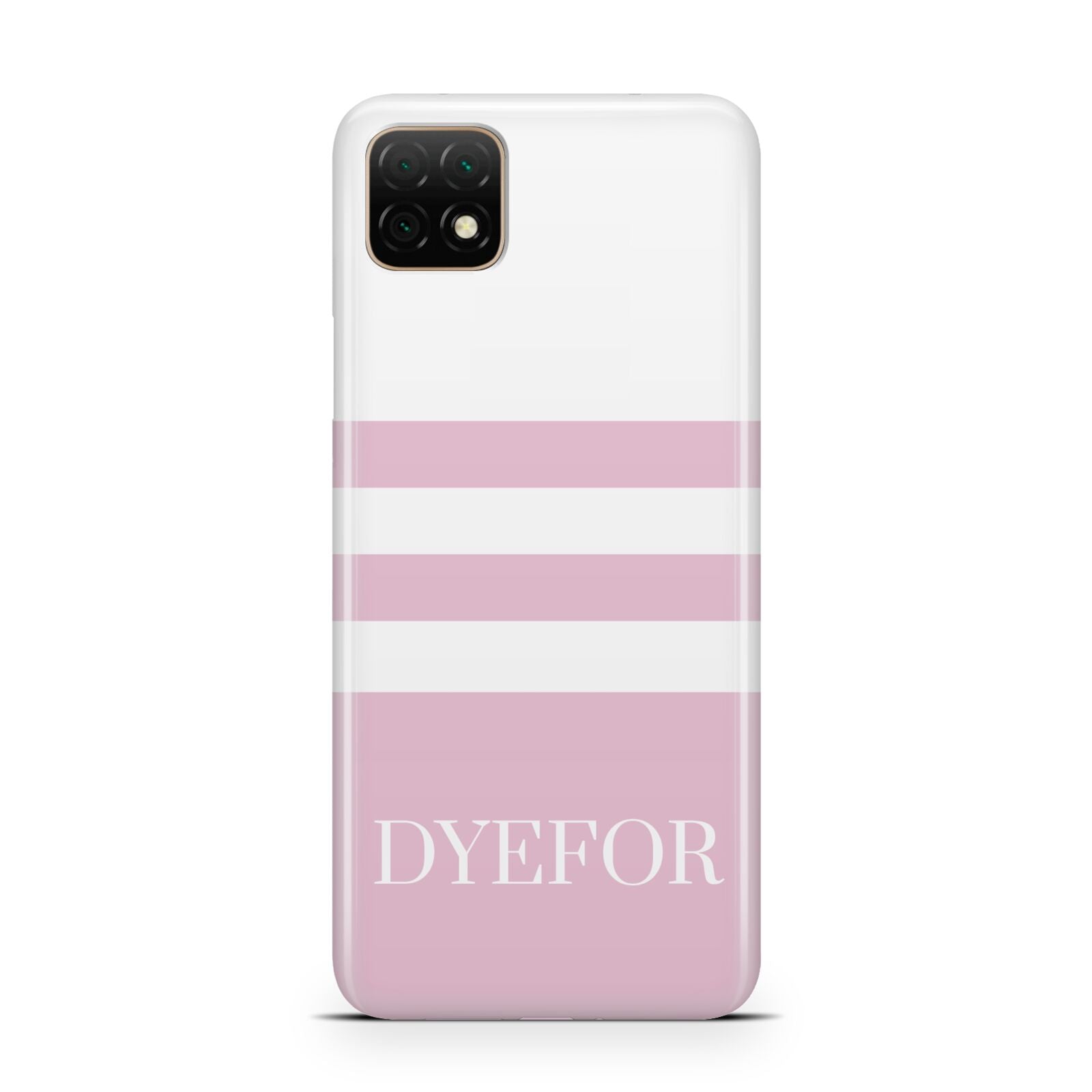 Personalised Name Striped Huawei Enjoy 20 Phone Case