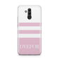 Personalised Name Striped Huawei Mate 20 Lite