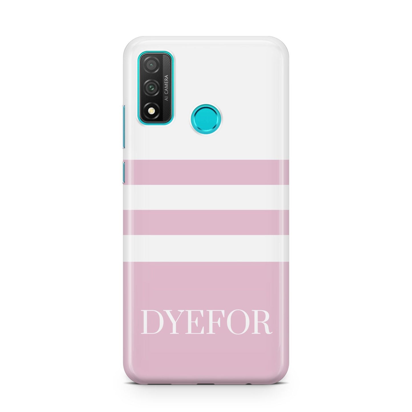 Personalised Name Striped Huawei P Smart 2020