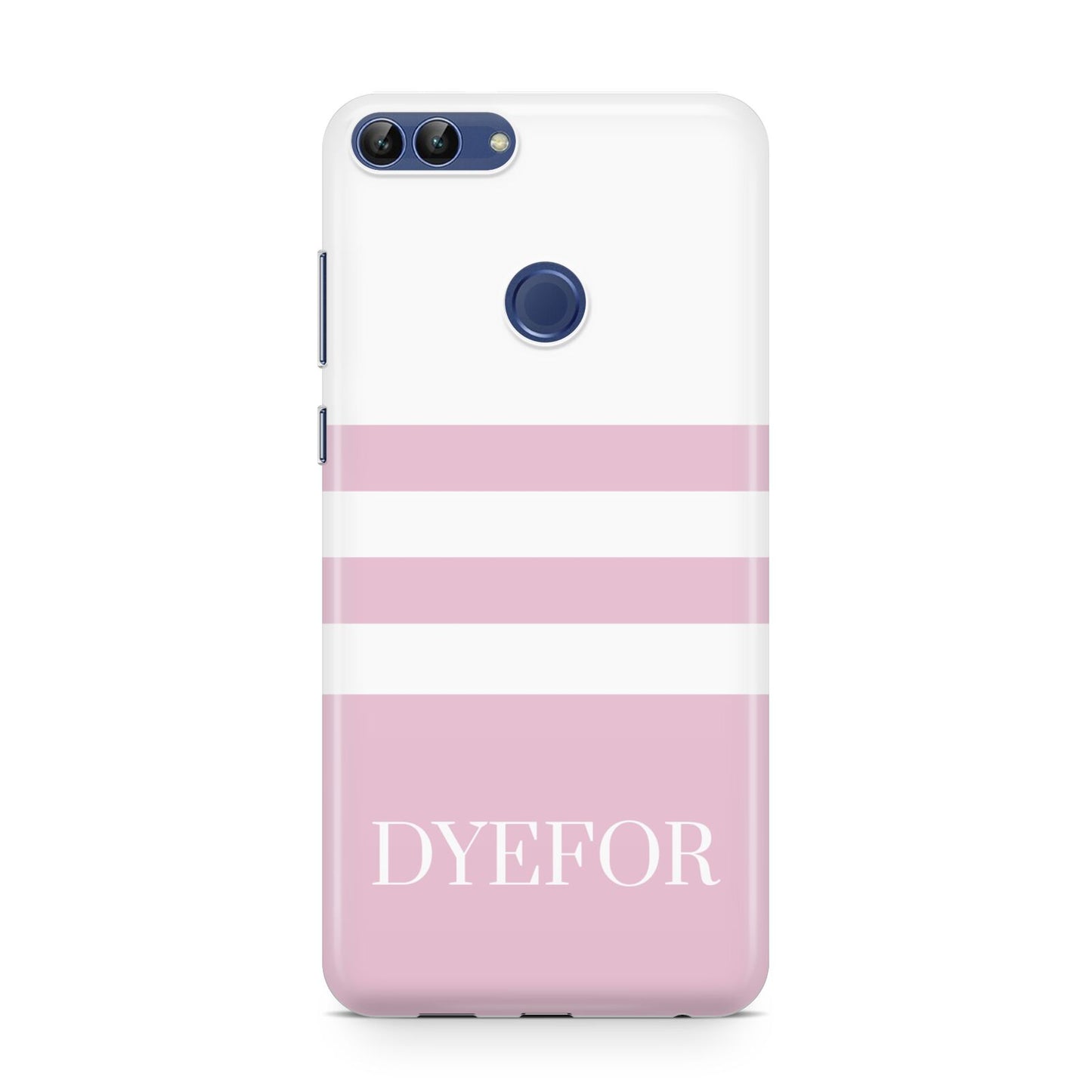 Personalised Name Striped Huawei P Smart Case
