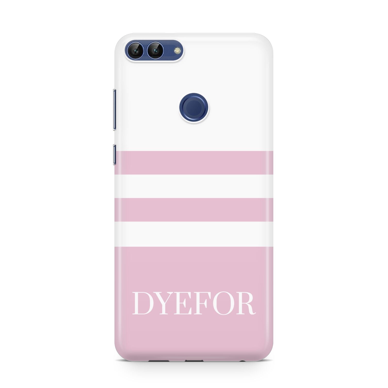 Personalised Name Striped Huawei P Smart Case