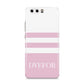 Personalised Name Striped Huawei P10 Phone Case