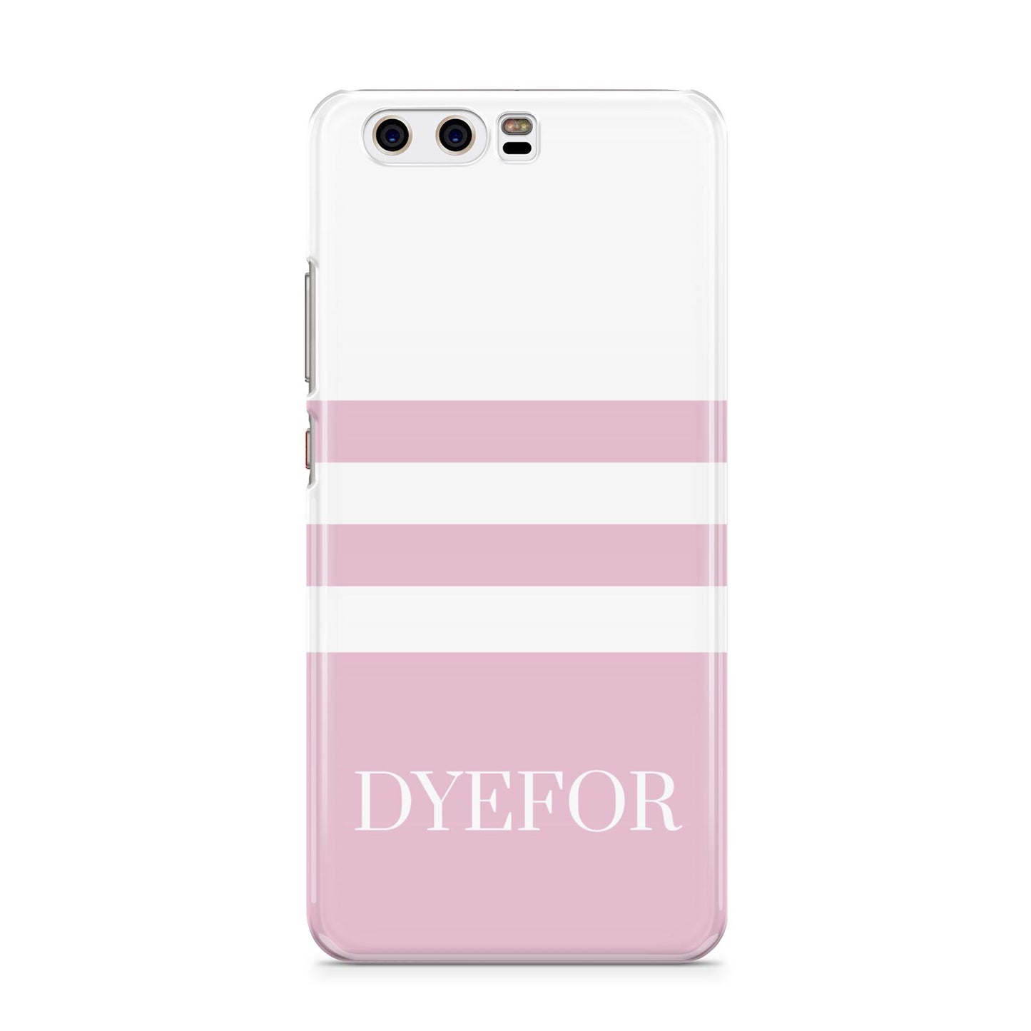 Personalised Name Striped Huawei P10 Phone Case