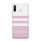 Personalised Name Striped Huawei P30 Lite Phone Case