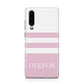 Personalised Name Striped Huawei P30 Phone Case
