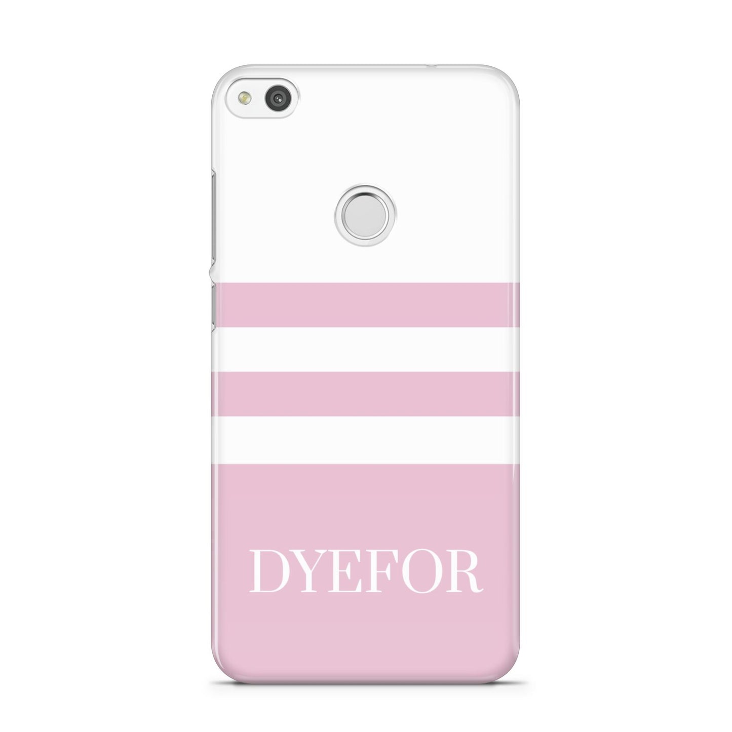 Personalised Name Striped Huawei P8 Lite Case