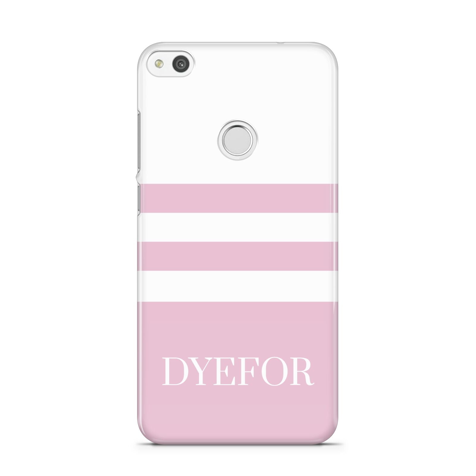 Personalised Name Striped Huawei P8 Lite Case