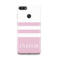 Personalised Name Striped Huawei Y9 2018