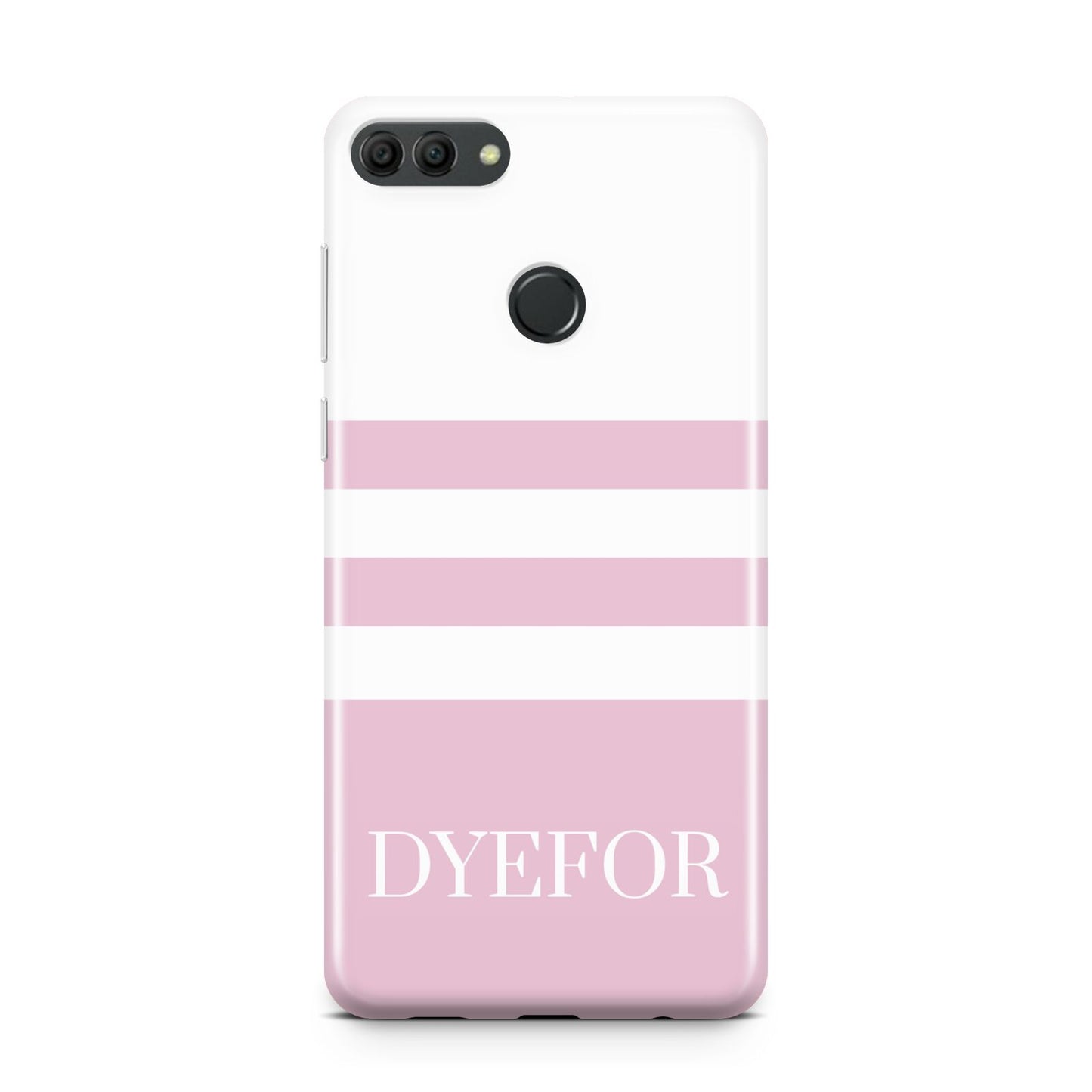 Personalised Name Striped Huawei Y9 2018