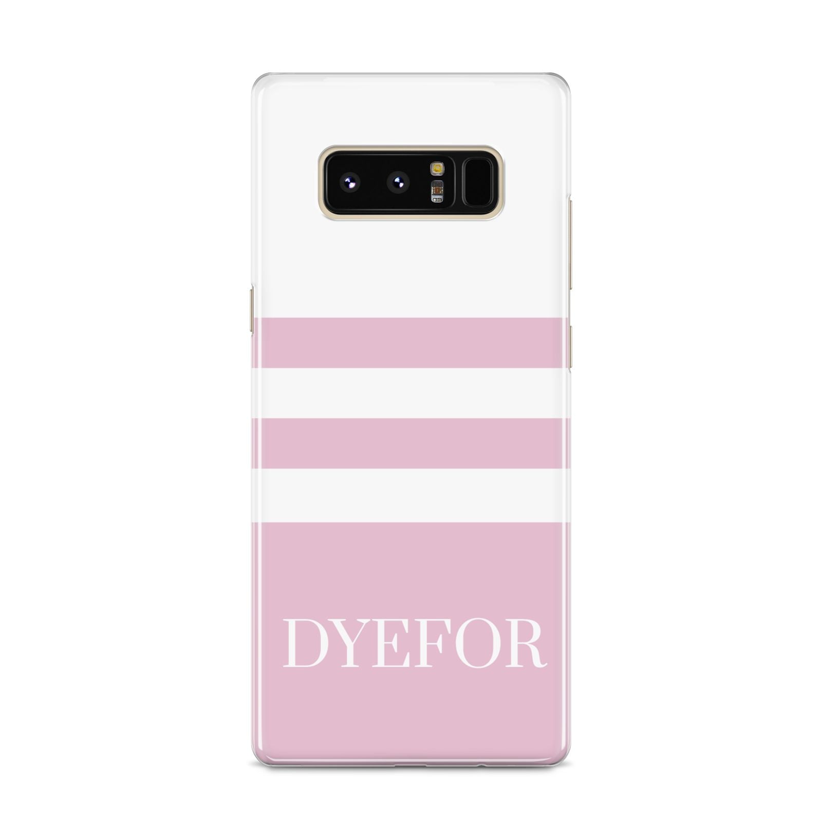 Personalised Name Striped Samsung Galaxy S8 Case