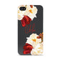 Personalised Name Transparent Clear Floral Apple iPhone 4s Case
