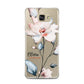 Personalised Name Watercolour Roses Samsung Galaxy A7 2016 Case on gold phone