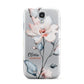 Personalised Name Watercolour Roses Samsung Galaxy S4 Case