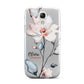Personalised Name Watercolour Roses Samsung Galaxy S4 Mini Case
