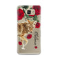 Personalised Name Wolf Samsung Galaxy A7 2016 Case on gold phone