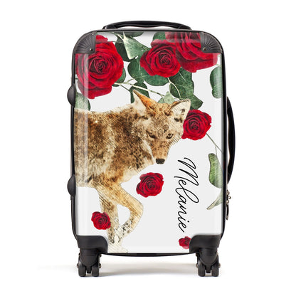 Personalised Name Wolf Suitcase