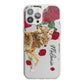 Personalised Name Wolf iPhone 13 Pro Max TPU Impact Case with White Edges