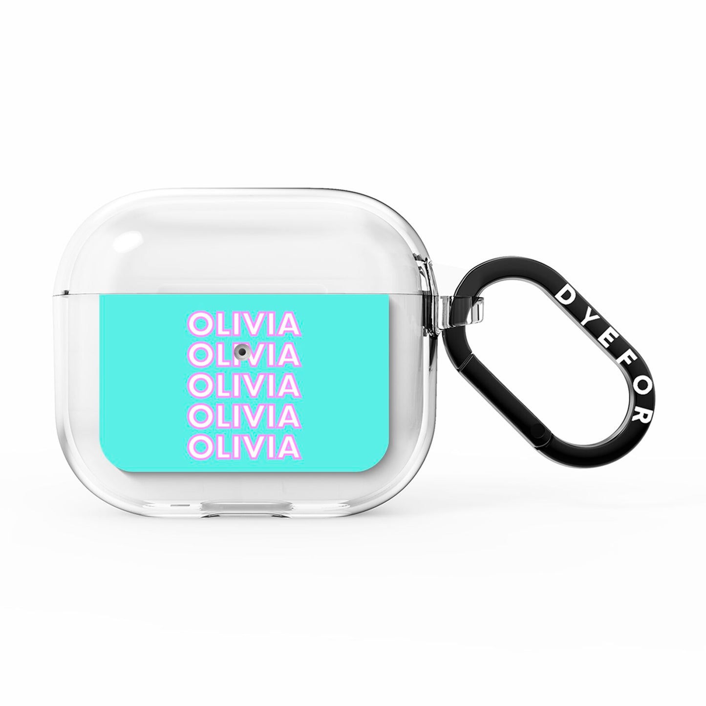 Personalised Names AirPods Clear Case 3rd Gen