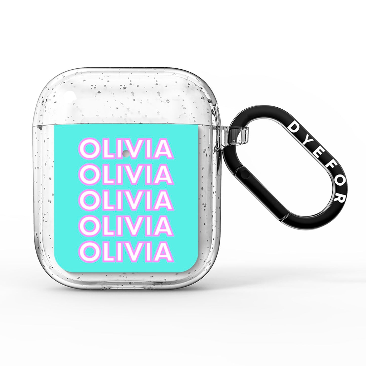 Personalised Names AirPods Glitter Case