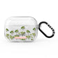 Personalised Names Flowers AirPods Pro Clear Case