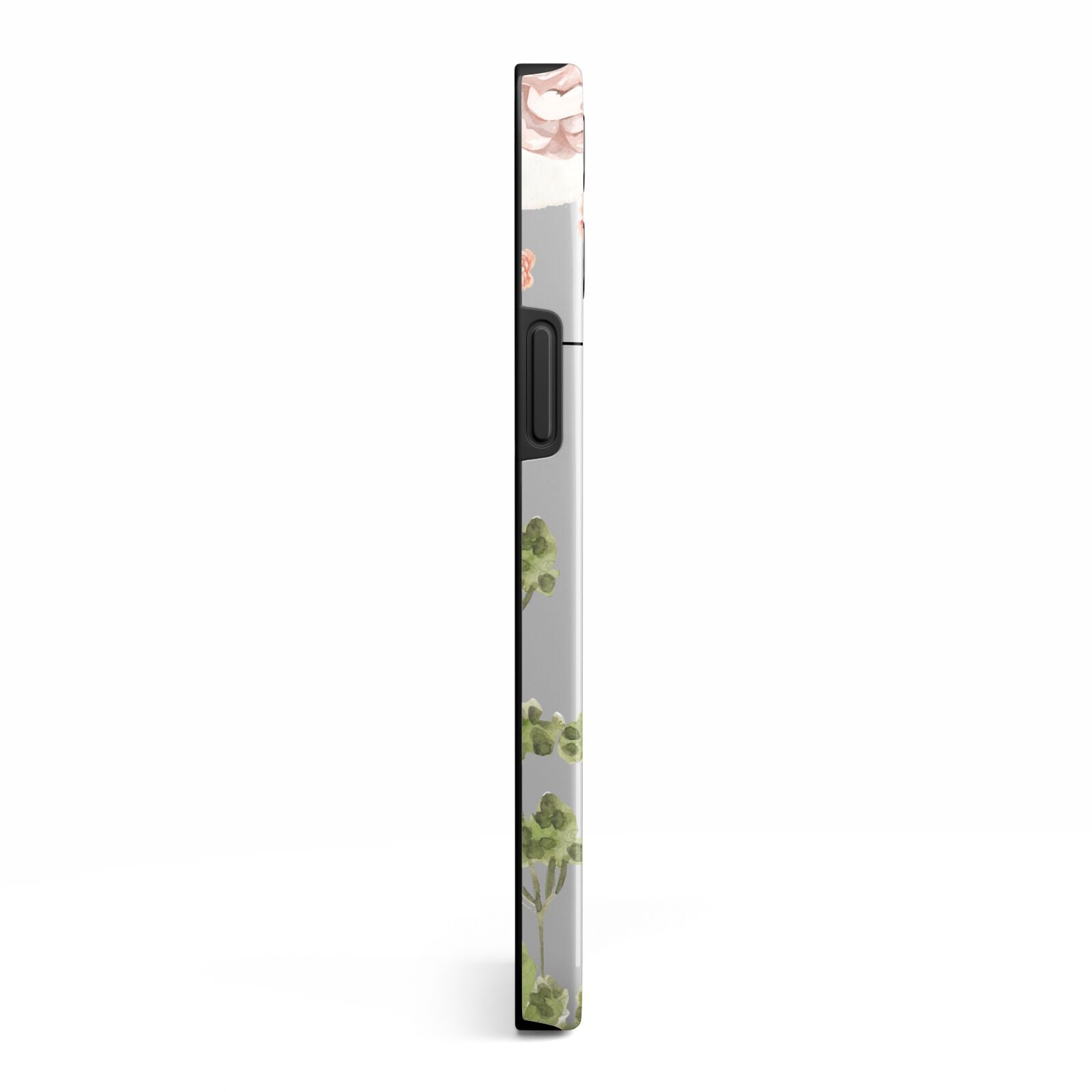 Personalised Names Flowers iPhone 13 Pro Max Side Image 3D Tough Case