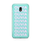 Personalised Names Samsung Galaxy J3 2017 Case