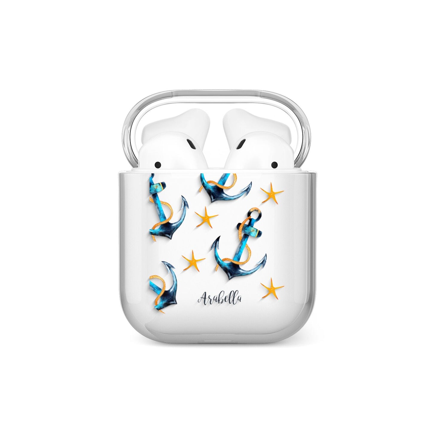 Personalised Nautical AirPods Case