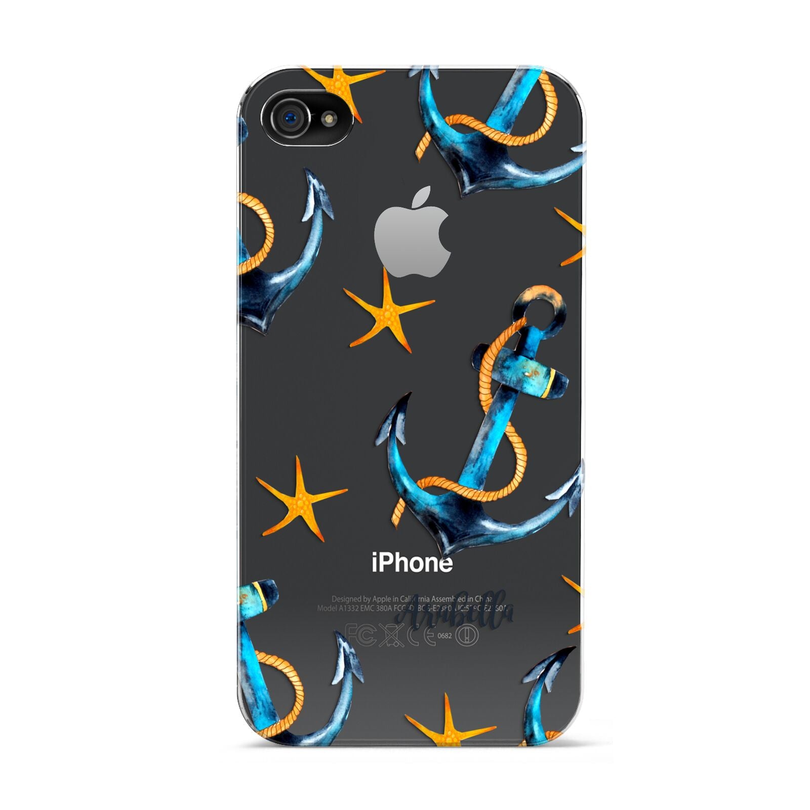 Personalised Nautical Apple iPhone 4s Case