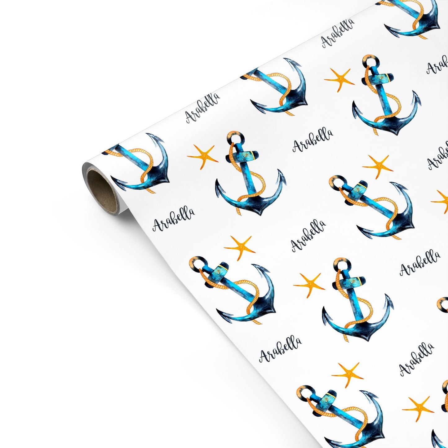 Personalised Nautical Personalised Gift Wrap