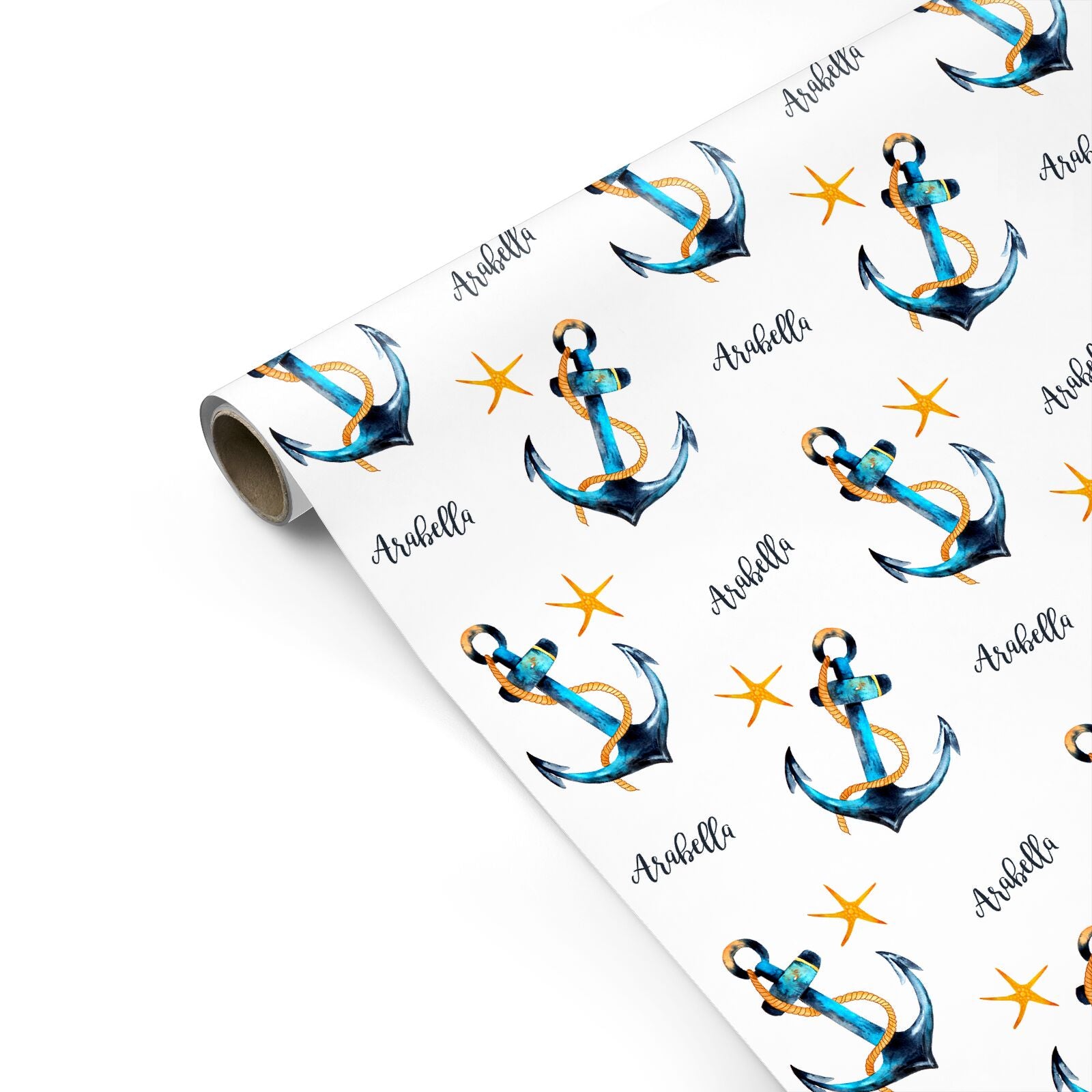 Personalised Nautical Personalised Gift Wrap