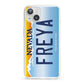 Personalised Nevada License Plate iPhone 13 Clear Bumper Case