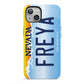 Personalised Nevada License Plate iPhone 13 Full Wrap 3D Tough Case