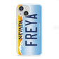 Personalised Nevada License Plate iPhone 13 Mini Clear Bumper Case