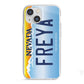 Personalised Nevada License Plate iPhone 13 Mini TPU Impact Case with White Edges