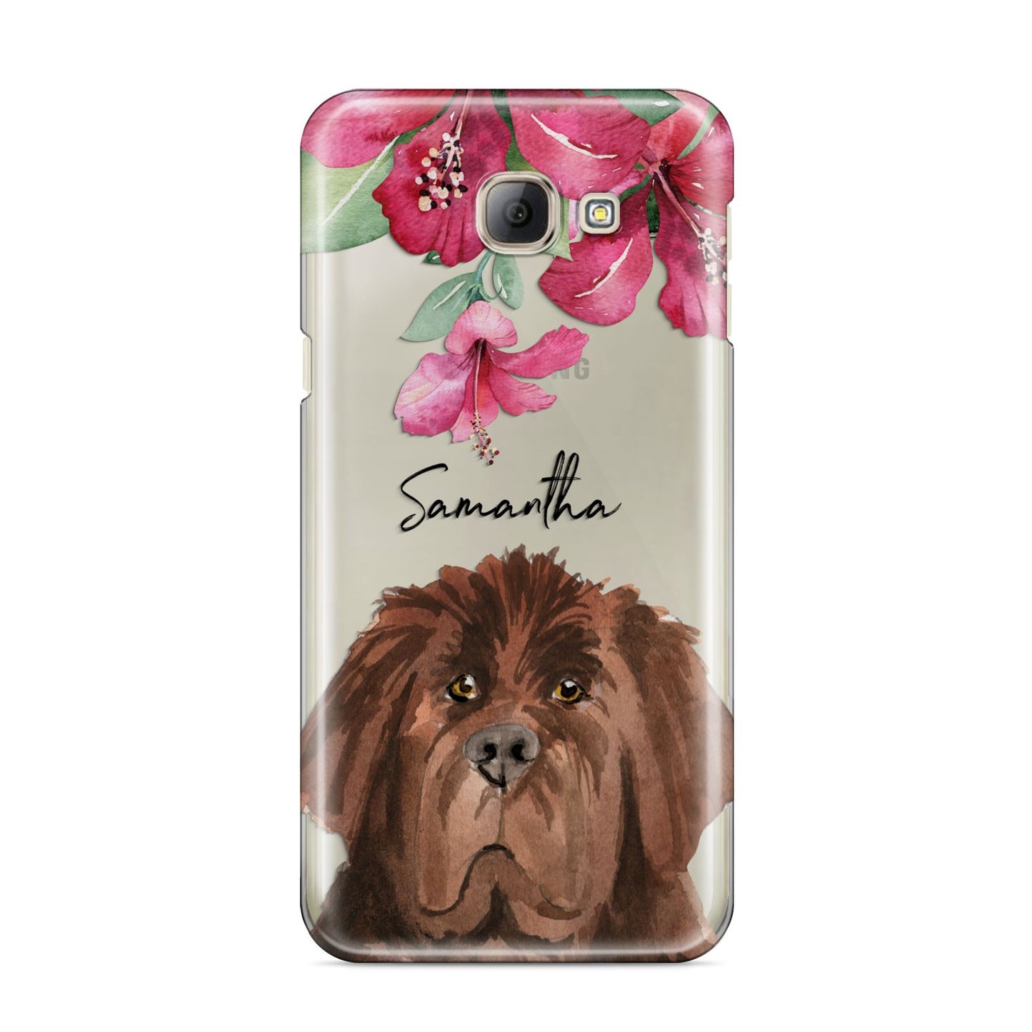 Personalised Newfoundland Samsung Galaxy A8 2016 Case