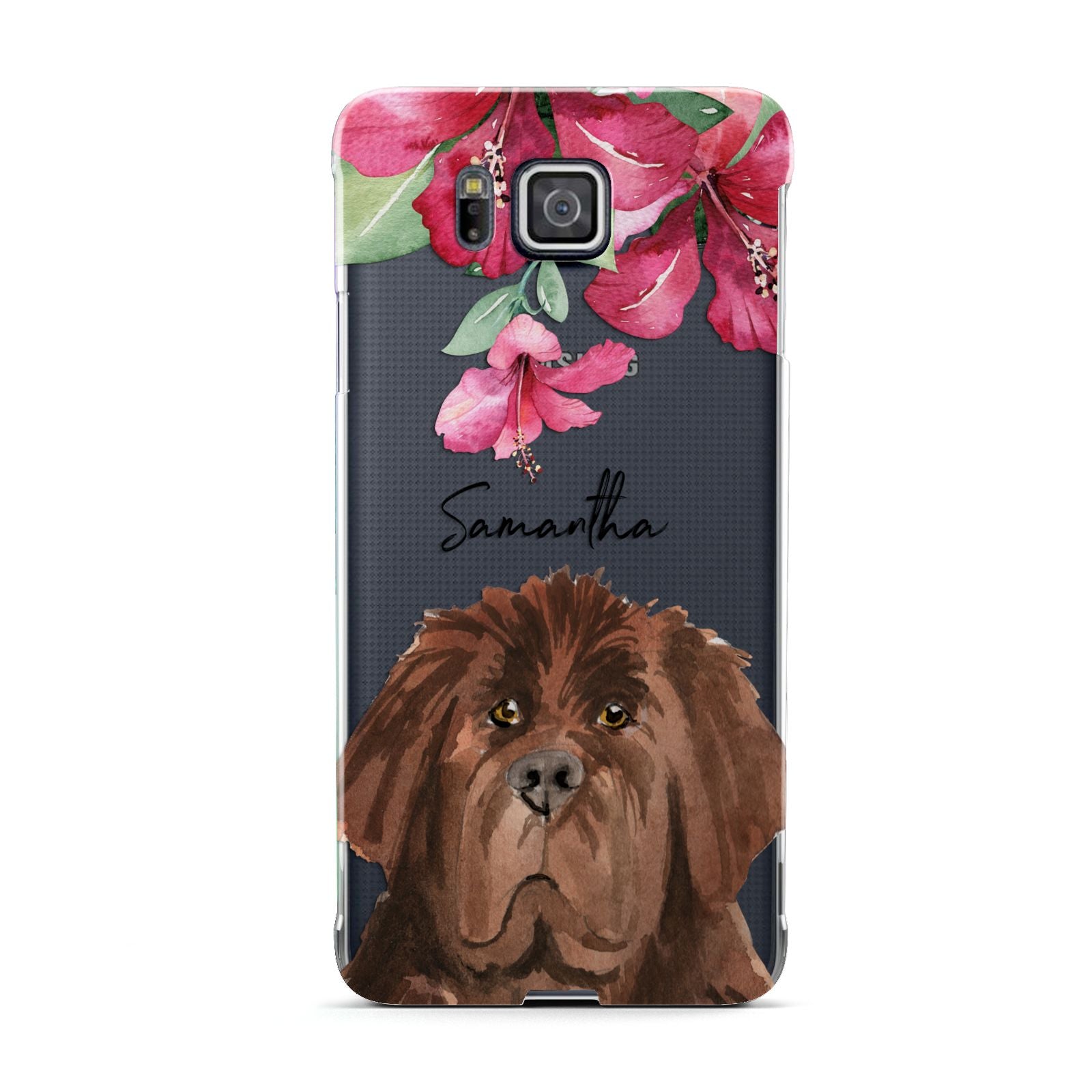 Personalised Newfoundland Samsung Galaxy Alpha Case