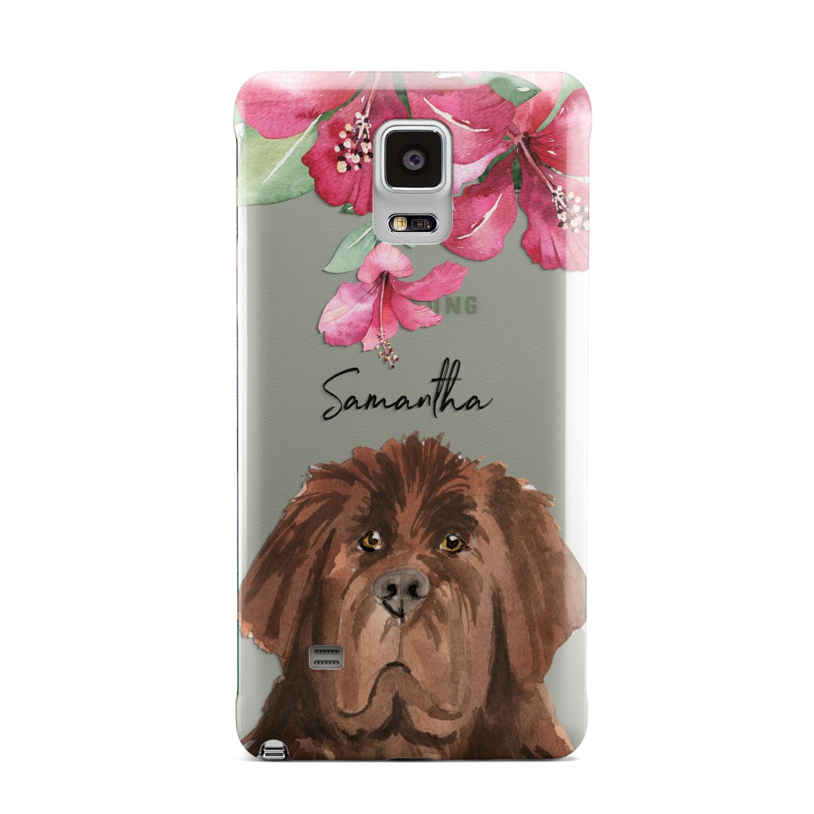 Personalised Newfoundland Samsung Galaxy Note 4 Case