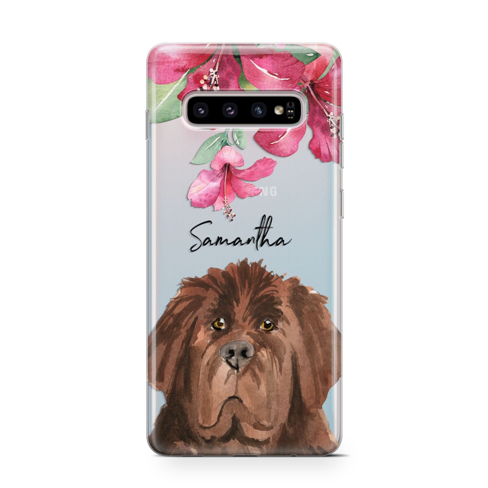 Personalised Newfoundland Samsung Galaxy S10 Case